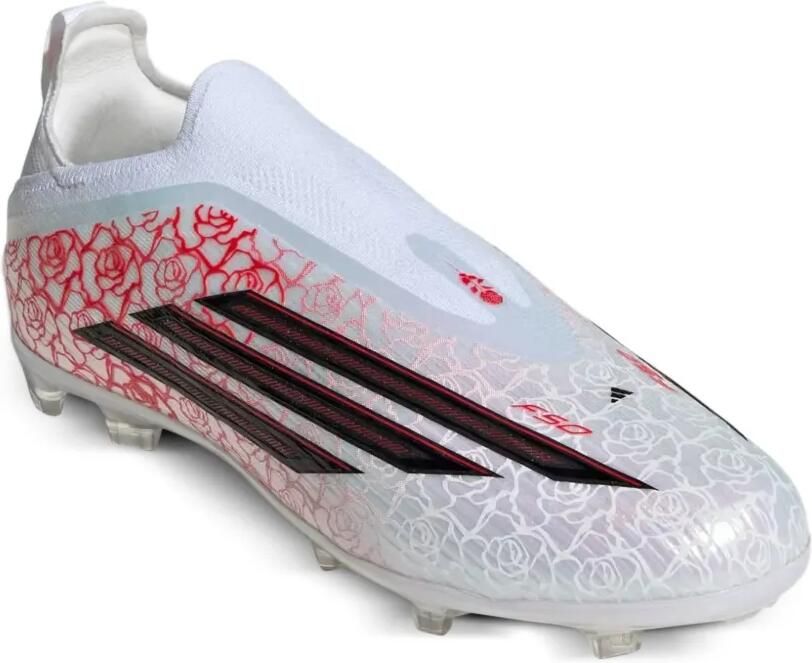Adidas F50 League Lamine Yamal veterloze voetbalschoenen voor vaste ondergrond meerdere oppervlakken Wit - Foto 2