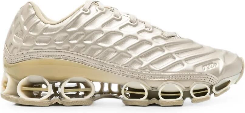 Adidas F50 sneakers met metallic afwerking Beige