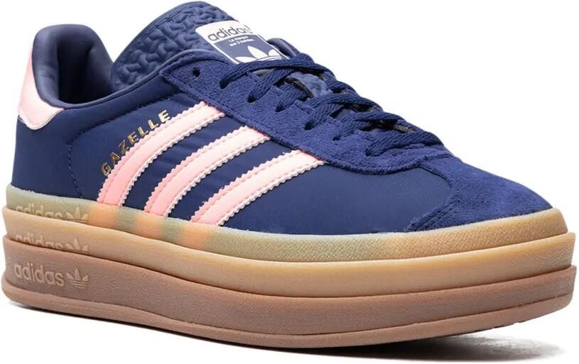 Adidas Gazelle Bold "Dark Blue Pink Spark" sneakers Blauw - Foto 2