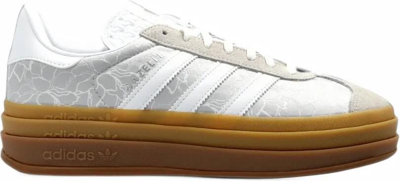 Adidas Gazelle Bold sneakers met plateauzool Grijs