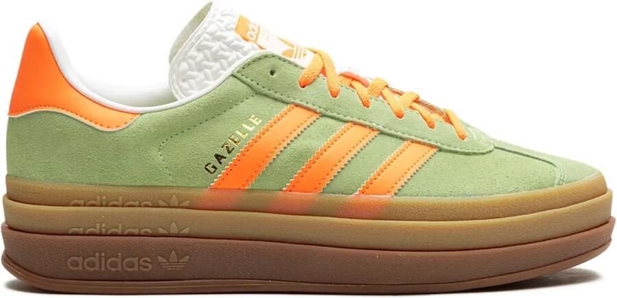 Adidas Gazelle Bold "Semi Green Spark" sneakers Groen