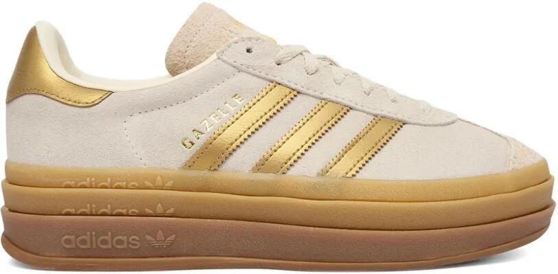 Adidas Samba gestreepte sneakers met slangen-effect Zilver