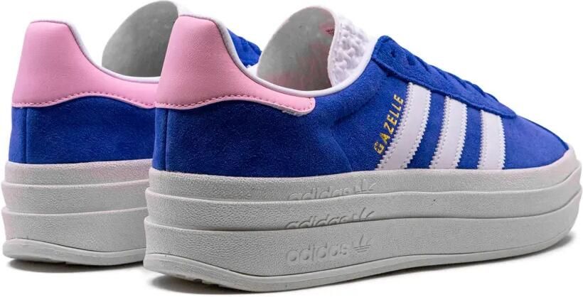 Adidas Gazelle Bold sneakers met plateauzool Blauw - Foto 4
