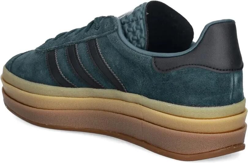 Adidas Gazelle Bold sneakers met plateauzool en streep Groen - Foto 2