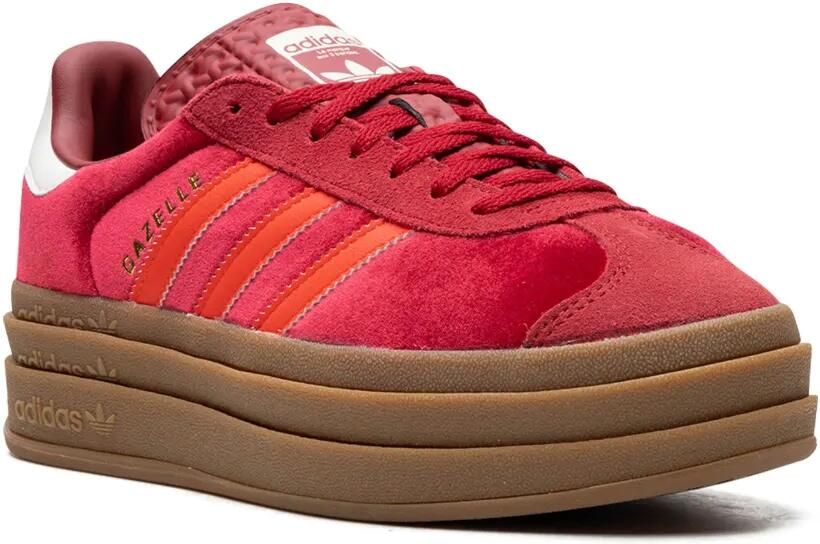 Adidas Gazelle Bold "Velvet Pack Victory Red Felrood Off White" sneakers - Foto 2