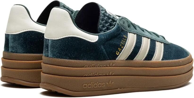 Adidas Gazelle Bold WMNS "Mineral Green Velvet" sneakers Groen - Foto 10