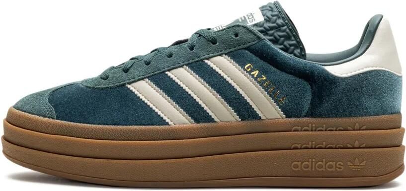 Adidas Gazelle Bold WMNS "Mineral Green Velvet" sneakers Groen - Foto 13