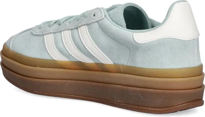 Adidas Gazelle gestreepte sneakers met plateauzool Blauw - Foto 3