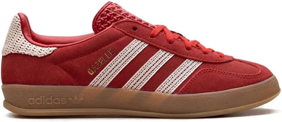 Adidas Gazelle Indoor "Better Scarlet Wonder White Gum" sneakers Rood