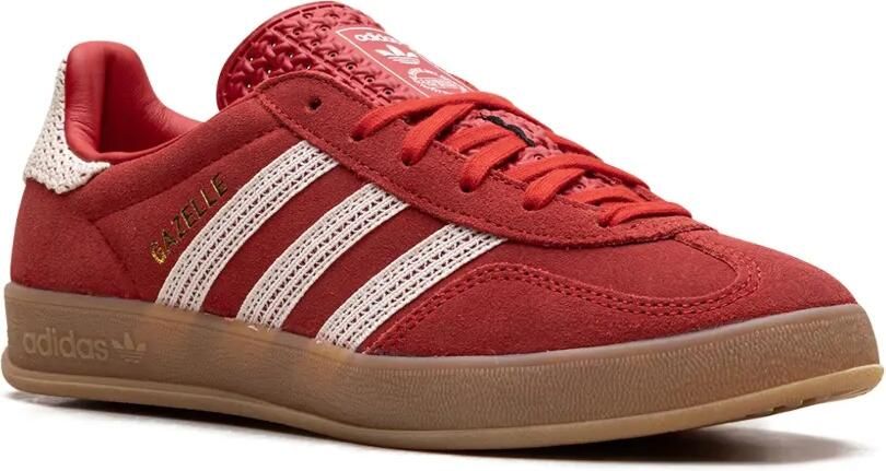Adidas Gazelle Indoor "Better Scarlet Wonder White Gum" sneakers Rood - Foto 2