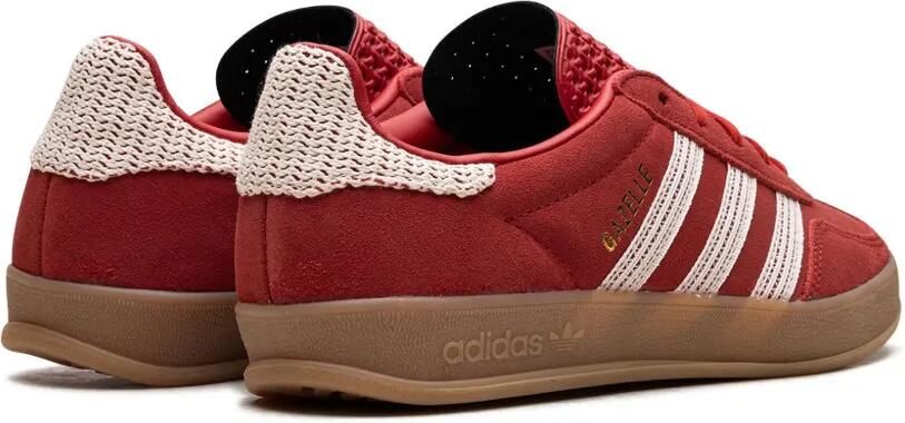 Adidas Gazelle Indoor "Better Scarlet Wonder White Gum" sneakers Rood - Foto 3