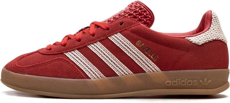 Adidas Gazelle Indoor "Better Scarlet Wonder White Gum" sneakers Rood - Foto 4