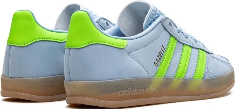 Adidas Gazelle Indoor "Clear Sky Solar Green" sneakers Blauw - Foto 2