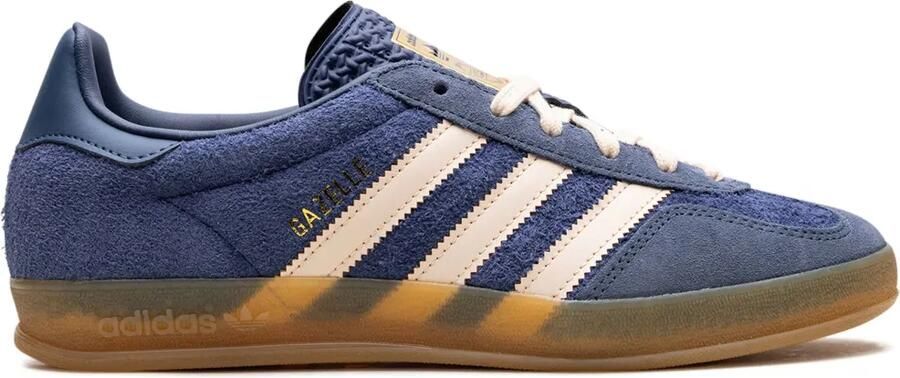 Adidas Gazelle Indoor "Dark Blue suède" sneakers Blauw
