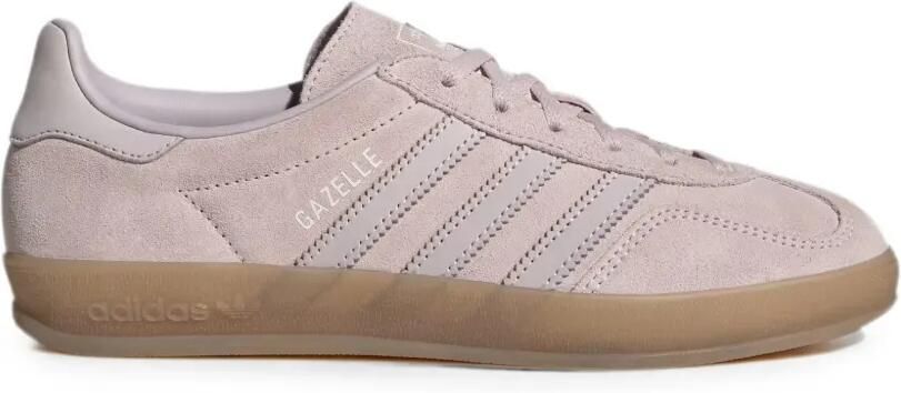 Adidas Gazelle Indoor gestreepte sneakers Roze