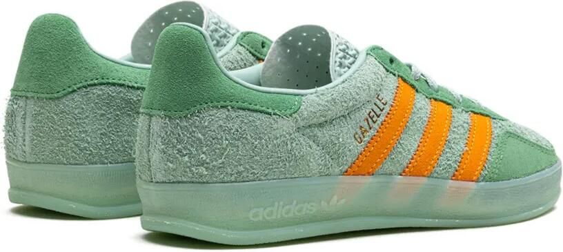 Adidas Gazelle Indoor "Hazy Green Crew Yellow" sneakers Groen - Foto 3