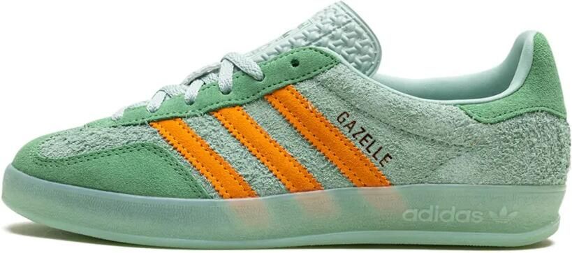 Adidas Gazelle Indoor "Hazy Green Crew Yellow" sneakers Groen - Foto 4