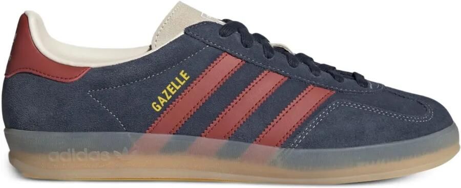 Adidas Gazelle Indoor "Legend Ink Preloved Ruby Wonder White" sneakers Blauw