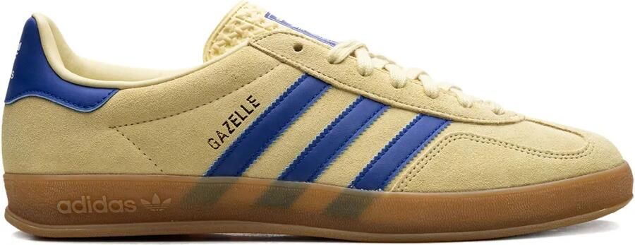 Adidas Gazelle Indoor "Powder Yellow Royal Blu" sneakers Beige