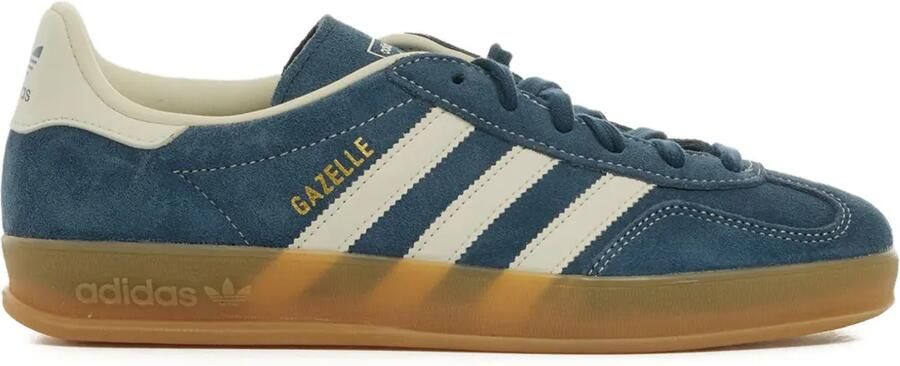 Adidas Gazelle Indoor sneakers met drie strepen Blauw