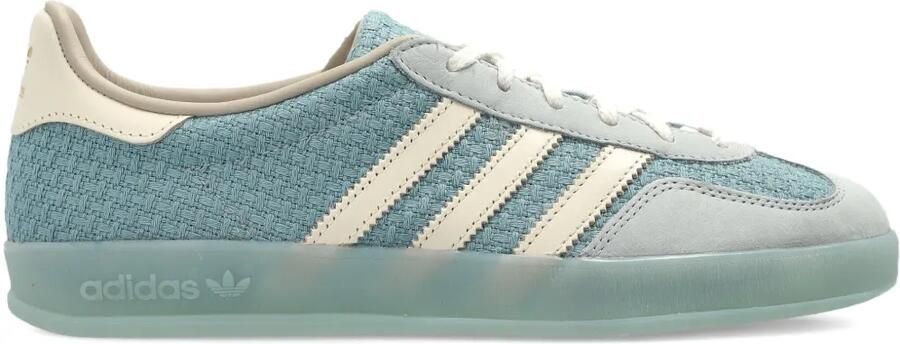 Adidas Gazelle Indoor sneakers met drie strepen Blauw