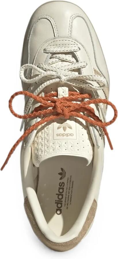 Adidas Gazelle low-top sneakers met logoprint Beige - Foto 4