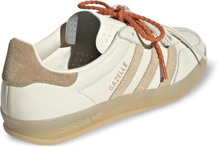 Adidas Gazelle low-top sneakers met logoprint Beige - Foto 3
