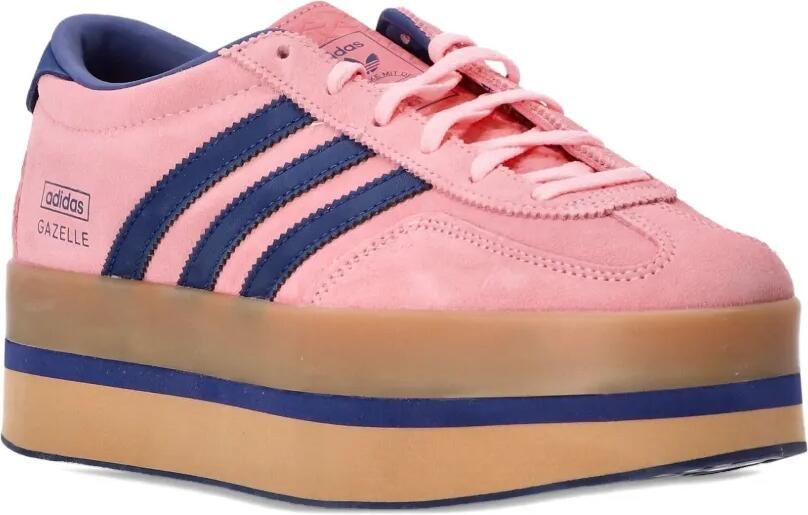 Adidas Gazelle Stack sneakers met plateauzool Roze - Foto 3
