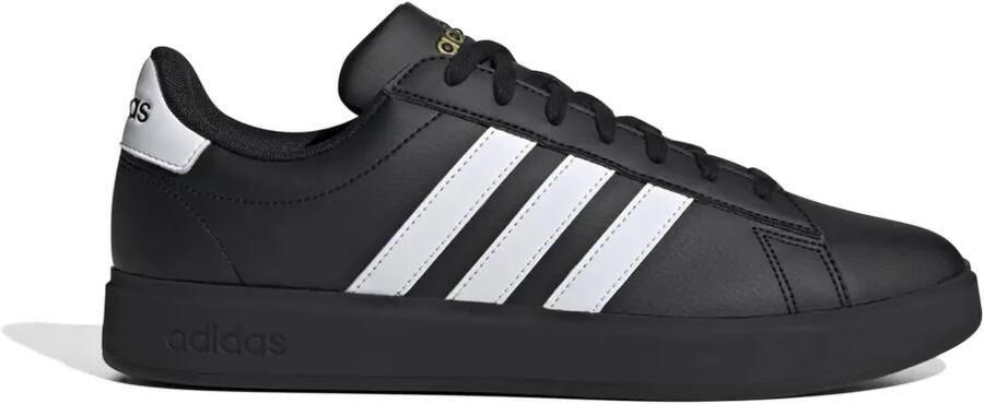 Adidas Gestreepte Court sneakers Zwart