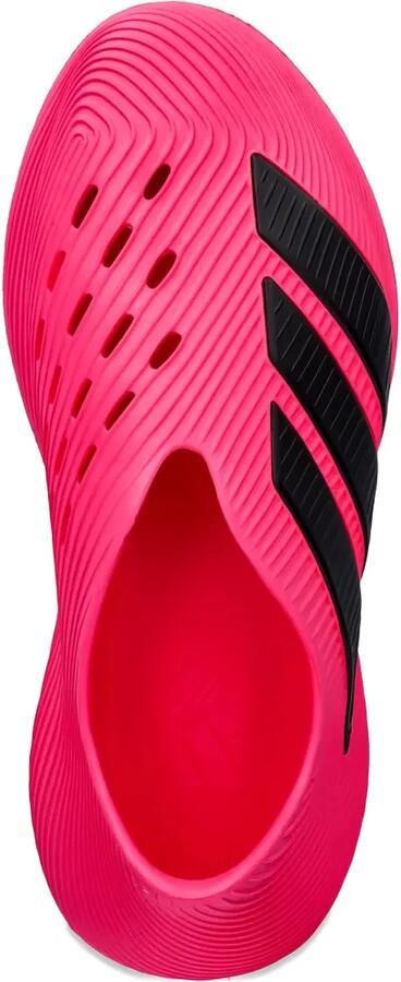 Adidas Gestreepte geribbelde sneakers Roze - Foto 3