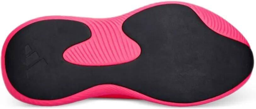 Adidas Gestreepte geribbelde sneakers Roze - Foto 4