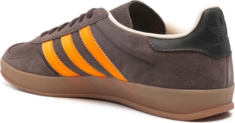 Adidas Gestreepte leren sneakers Bruin - Foto 3