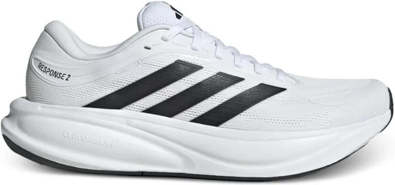 Adidas Gestreepte Response 2 sneakers Wit
