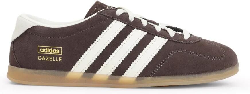 Adidas Gestreepte suède sneakers Bruin