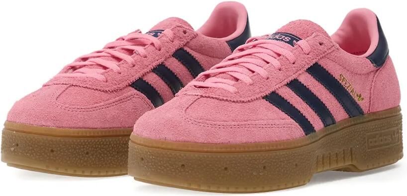 Adidas Handball Spezial Bold sneakers met drie strepen en plateauzool Roze - Foto 7