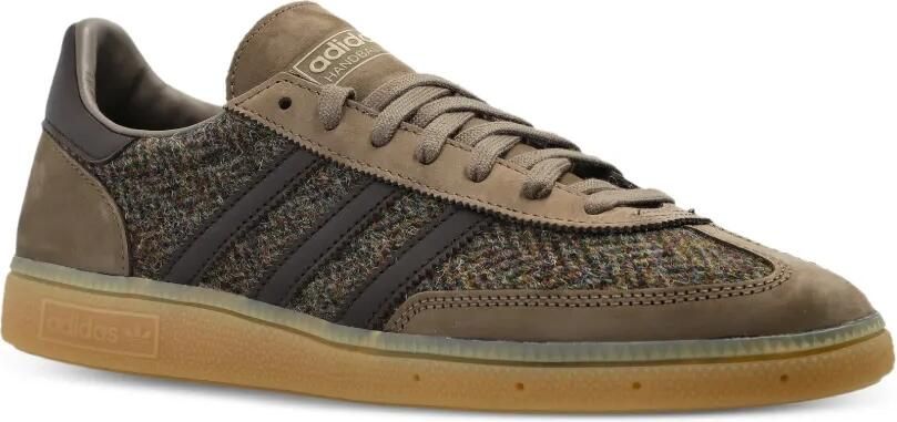 Adidas Handball Spezial gestreepte sneakers met vlakken Bruin