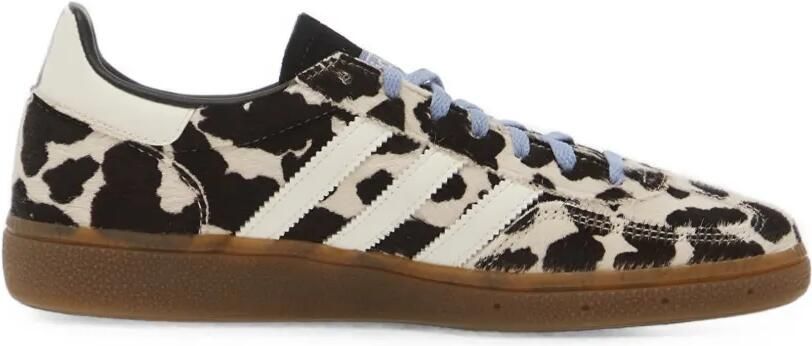 Adidas Handball Spezial sneakers met koeienprint Beige