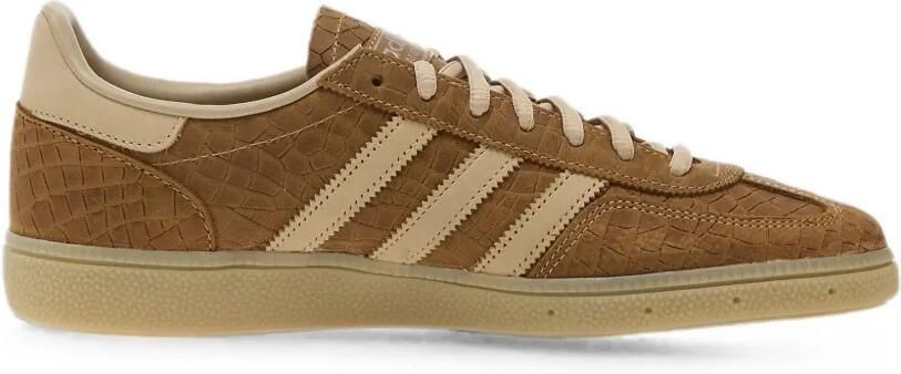 Adidas Handball Spezial sneakers met krokodillen-reliëf Bruin