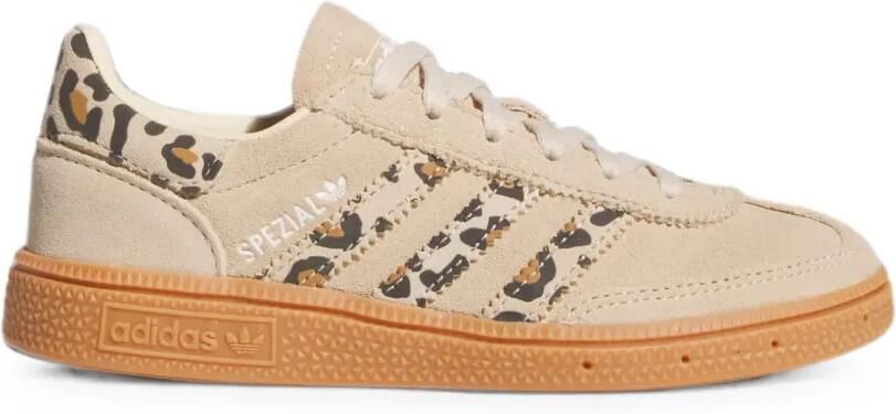 Adidas Handball Spezial sneakers met luipaard-print Beige