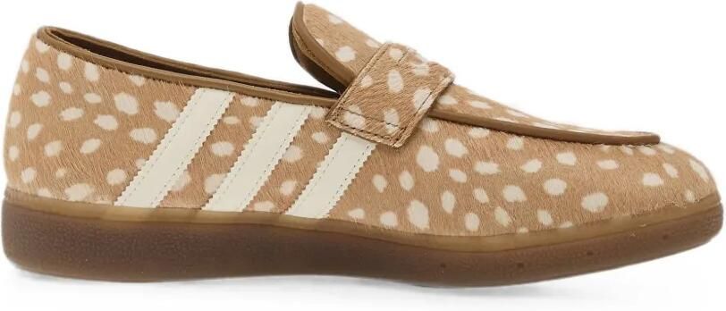 Adidas Handball Spezial sneakers met luipaard-print Beige