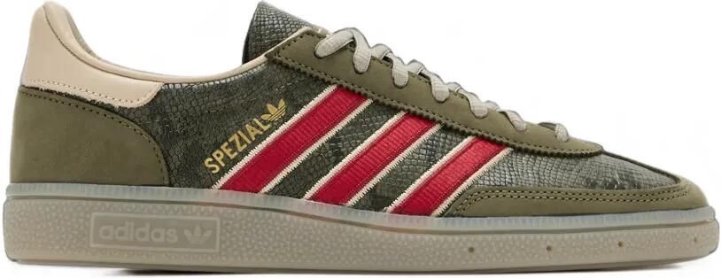 Adidas Handball Spezial sneakers met slangenhuid-effect Groen