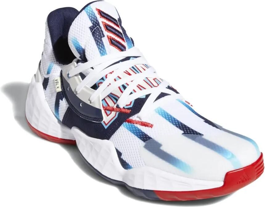 Adidas Harden Vol. 4 GCA sneakers Wit - Foto 2