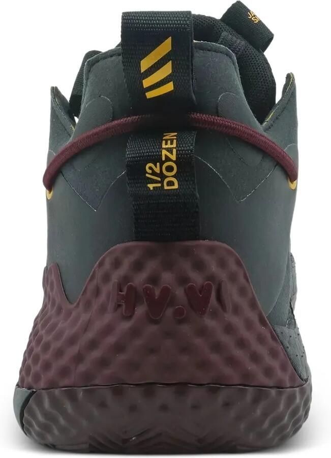 Adidas Harden Vol. 6 "Arizona State University Core Black Team Maroon Team College Gold" sneakers Zwart - Foto 2