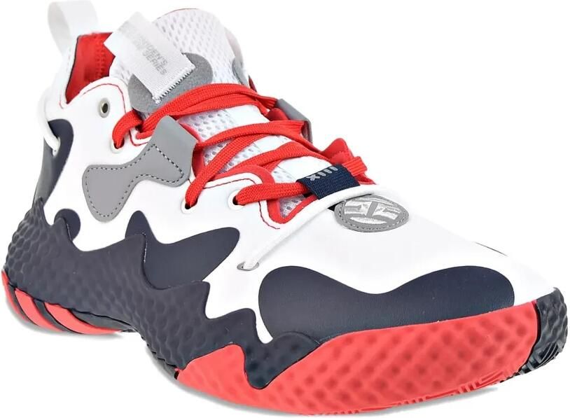 Adidas Harden Vol. 6 "Cloud White Vivid Red Legend I" sneakers Wit - Foto 2