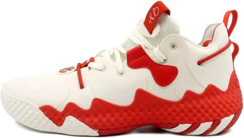 Adidas Harden Vol. 6 "White" sneakers Rood - Foto 2