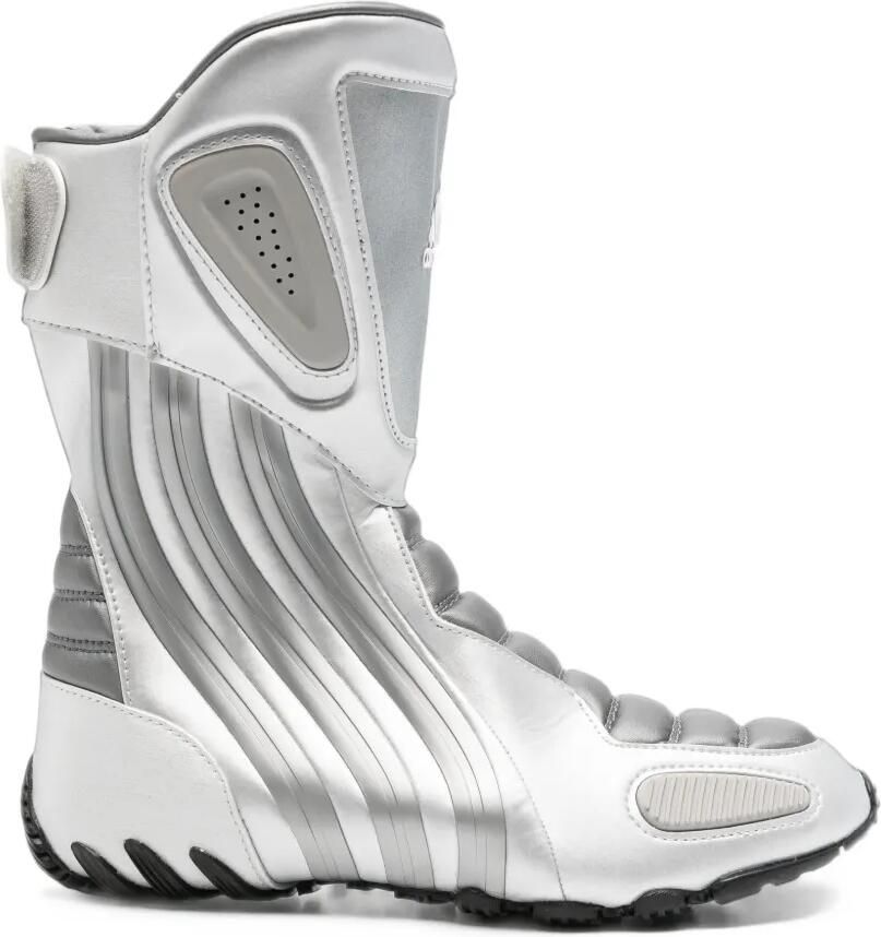 Adidas high-top panelled sneakers Zilver