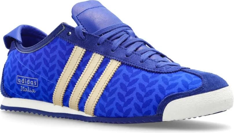 Adidas Italia 60s gestreepte leren sneakers met patroon Blauw - Foto 3
