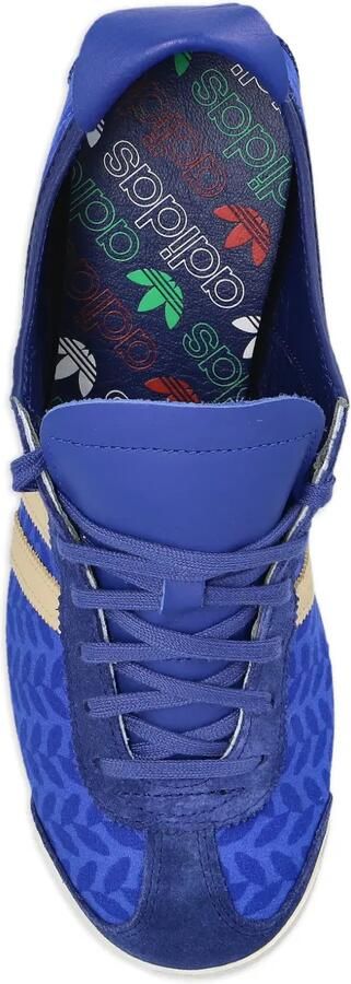 Adidas Italia 60s gestreepte leren sneakers met patroon Blauw - Foto 4