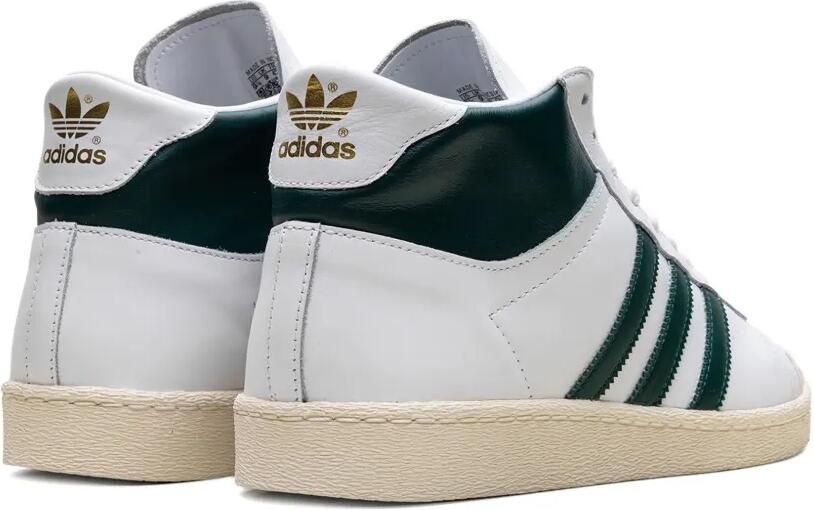 Adidas Jabbar Hi "White Collegiate Green Off White" sneakers Wit - Foto 3