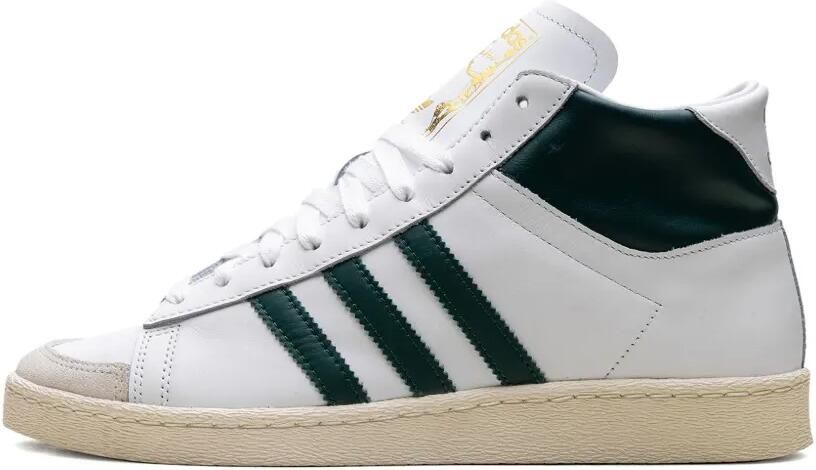 Adidas Jabbar Hi "White Collegiate Green Off White" sneakers Wit - Foto 4